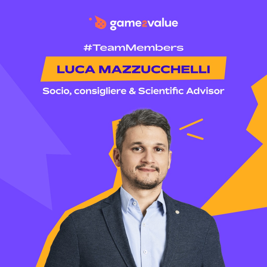 luca Mazzucchelli, Scientific advisor game2value